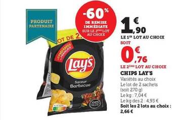 Hyper U Chips lay's offre