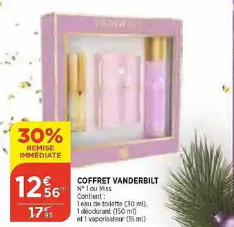 Maximarché Coffret vanderbilt offre