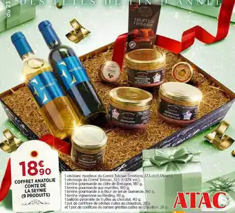 Maximarché Coffret anatolie comté de la seynie (9 produits) offre