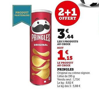 Super U Pringles offre