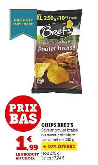 Super U Chips bret's offre