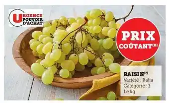 Super U Raisin offre
