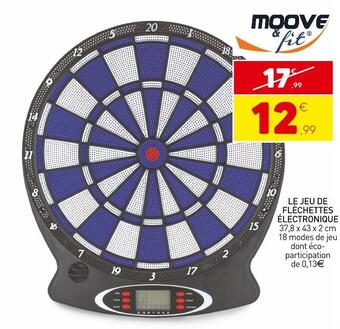 Stokomani Moove&fit le jeu de flèchettes électronique offre