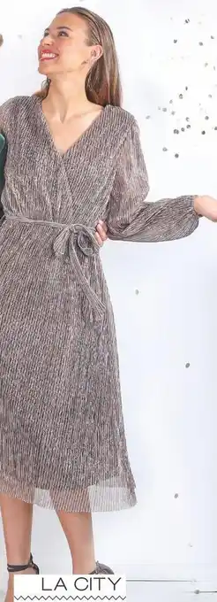Stokomani La city la robe lamée offre