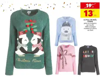 Stokomani Le pull de noël femme offre