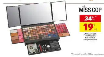 Stokomani La palette de maquillage backstage offre