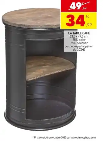 Stokomani La table café offre