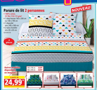 Norma Parure de lit 2 personnes offre
