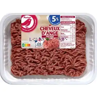 Auchan Supermarché Viande hachée pur bœuf auchan offre