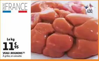 Auchan Supermarché Veau : rognons offre