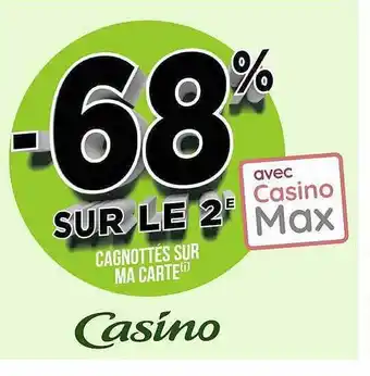 Géant Casino Casino max offre