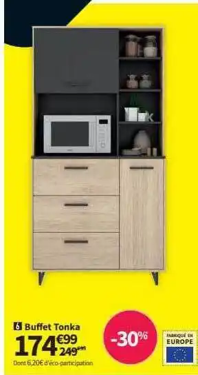 Conforama Buffet tonka offre
