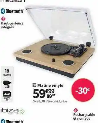 Platine vinyle