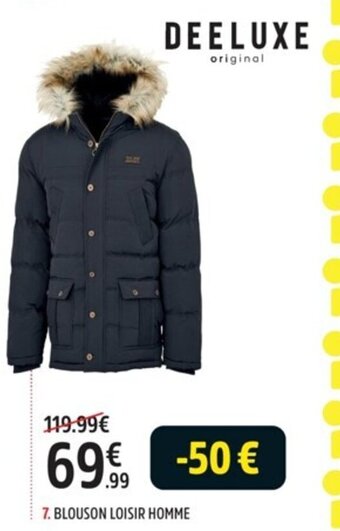 Promo Blouson Loisir Homme chez Intersport