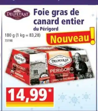 Norma Foie Gras de Canard Entier offre