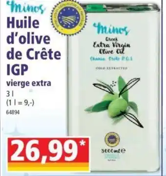 Norma Huile d'Olive de Crête IGP offre