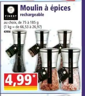 Norma Moulin à épices offre
