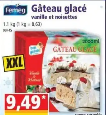 Norma Gâteau Glacé offre
