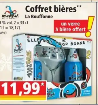 Norma Coffret Bières La Bouffonne offre