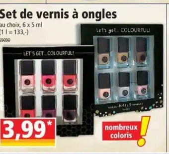 Norma Set de Vernis à Ongles offre