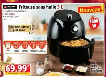 Norma Friteuse Sans Huile 5L offre