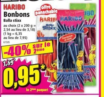 Norma Haribo Bonbons offre