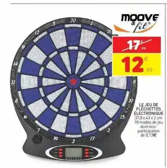 Stokomani Le jeu de fléchettes électronique moove & fit offre