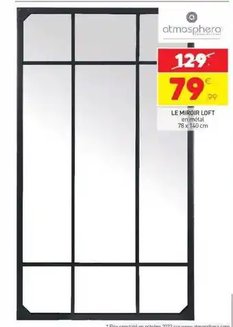Le miroir loft