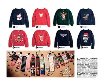 DistriCenter Chaussettes d'intérieur bébé, chaussettes d'intérieur enfant, chaussettes d'intérieur femme, chaussettes d'intérieur homme offre