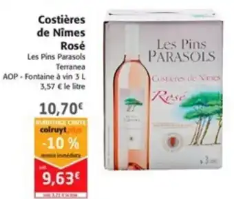 Colruyt Costières de Nîmes Rosé offre