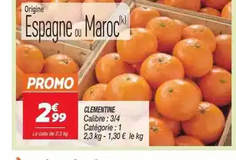 Netto Clémentine offre
