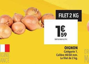 Supeco Oignon offre