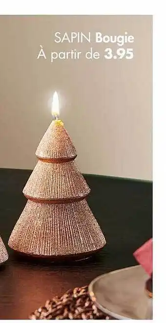 Casa Bougie sapin offre