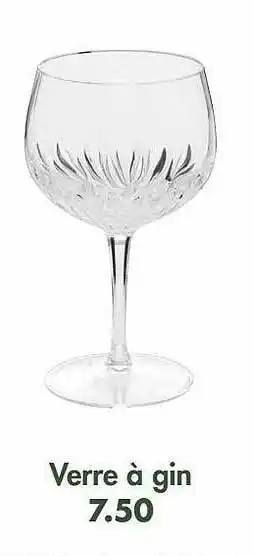 Verre à gin