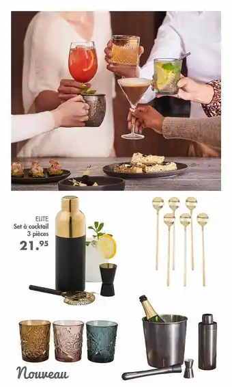 Casa Set à cocktail elite offre