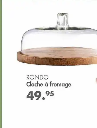 Cloche à fromage rondo