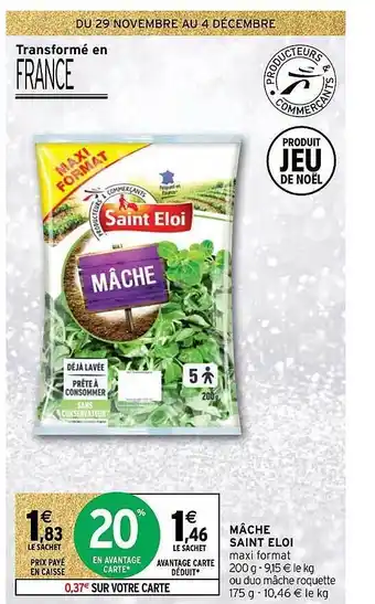 Intermarché Hyper Mâche saint éloi offre