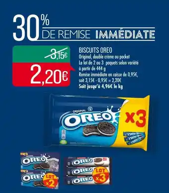Biscuits oreo