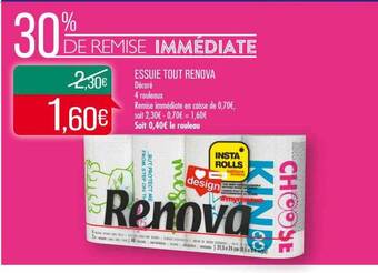 Match Essuie tout renova offre