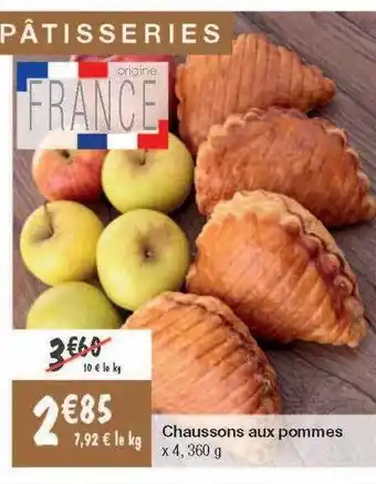 Migros Chaussons aux pommes offre