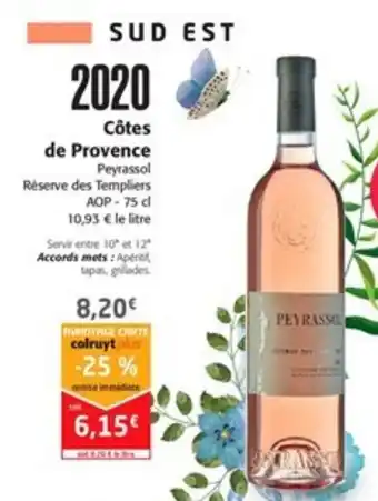 Colruyt Côtes de Provence offre