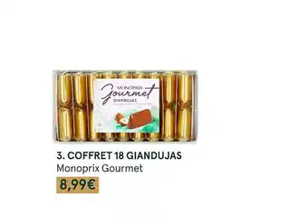 Monoprix Coffret 18 giandujas monoprix gourmet offre