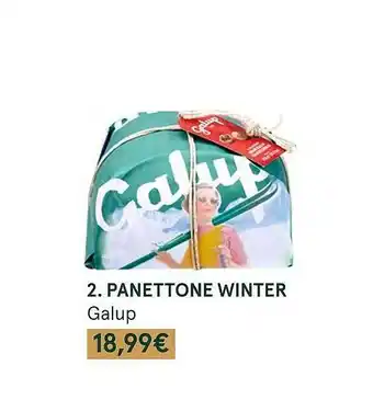 Monoprix Panettone winter galup offre