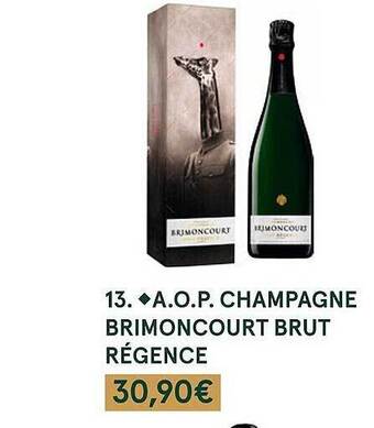 Monoprix A.o.p. champagne brimoncourt brut régence offre