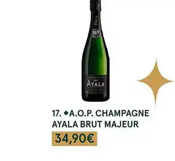 Monoprix A.o.p. champagne ayala brut majeur offre