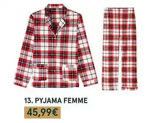 Monoprix Pyjama femme offre