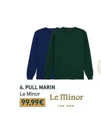 Pull marin le minor