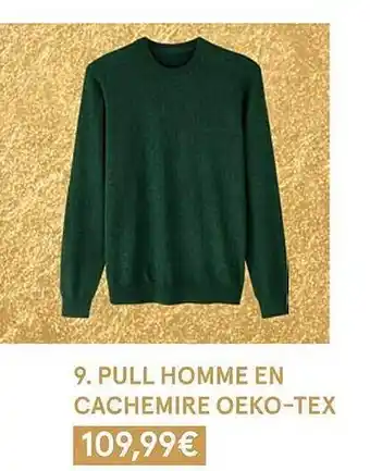Monoprix Pull homme en cachemire oeko-tex offre