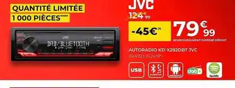 Feu Vert Autoradio kd-x282dbt jvc offre