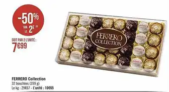 Géant Casino Ferrero collection offre